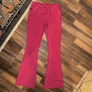 Out from Under Pink Flare Leg Casual Sweatpants Size XS Gently Used